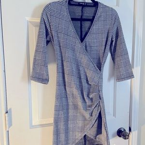 Black and white dress